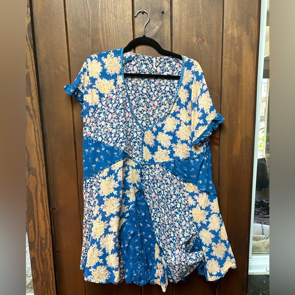 Free People Boho Dress with Liner